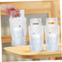 500pcs Beverage Carrier Bags for Takeout Drinks Portable Handle Bags for Coffee Juice and Milk Tea Convenient Storage