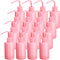 18 Pcs Tattoo Wash Bottle, 250 ml Plastic Squeeze Bottle, Bulk Lash Water Bottle with Narrow Mouth