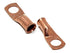 10pcs 4 Gauge 4 AWG x 3/8” Pure Copper Cable Lug Terminal Ring Connectors with Heat Shrink Tubing - by WNI