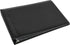 Juvale 7-Ring Business Check Binder for Checkbooks Organization, Black Faux Leather Folder for 600 Checks (14 x 10