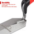 Goldblatt Industries Margin Trowel Set, 6"X2" & 5"X2", Professional Tool for Masonry Flooring, Concrete, Cement