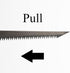 KAKURI Japanese Keyhole Saw for Woodworking 7" Made in JAPAN, Japanese Hand Pull Jab Saw Tool for Precision Cutting, Curved Cutting, Razor Sharp Japanese Steel Blade, Wood Handle by KAKURI