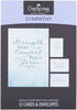 DaySpring - 12 Sympathy Boxed Cards and Envelopes (77541) - Strength Hope Comfort, 4 Design Assortment with Scripture