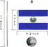El Salvador Flag Table Flag - Desk Flag, Office Flag, International Country Flags for Decoration