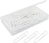 Jumbo Paper Clips, Large 50mm/2 Inches, 100 Clips/Box in White