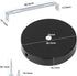 2 Packs 10cm) Canopy Kit, Chandelier Ceiling Fixture Cover Plate, Light Kit With All Mounting Hardware for Pendant
