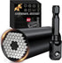 Aniyar Valentine's Day Gifts for Adults Men Dad, Super Universal Socket Tools White