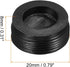 Carbon Brushes Holder Caps, Plastic Cover Caps for Motor Brushes - 20mm OD/8mm, 10 Pcs