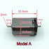 CFNXKTWBR 1pc 5 DC12-24V 10000-20000RPM Pole Rotor Dual Shaft Motor High Speed Strong Magnetic Big Motor RC Toy Railway