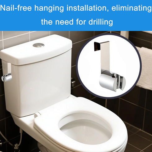Toilet Bidet Sprayer Holder ,Toilet Bidet Sprayer,Diaper Sprayer Holder, Universal Bidet Attachment Holder ,Stainless