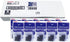 Zebra B-E-1B-Z-BK Mechanical Pencil, Dell Guard Type ER Replacement Eraser, 5 Pieces x 10 Sets