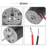 31ZY Permanent Magnet DC Motor, Reversible Electric Gear Motor for DIY Generator, CW CCW, 6V 12V 24V 3500-8000rpm