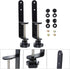 ARTSEWPLY 2 Pieces Vertical Pegboard Install Clips Pegboard Accessory Brackets for Industrial and Workbench Storage