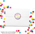 Warning Contents are Awesome Thank You Customer Appreciation Sticker Labels, 60 Circle Stickers for Small Businesses