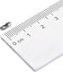uxcell 100 Pack Ball Chain Connector, 2mm Stainless Steel Clasp Crimp Clips Link Connection