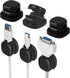 Generic 6 Pcs Magnetic Cord Organizer Holder,Magnetic Cable Clips,Cord Holder,Under Desk Cable Management,