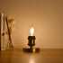 E26 Dimmable Candelabra Light Bulbs, 25W Equivalent, 2W Energy Efficient, Warm White 2700K, 200lm Flame Tip CA10, 8 Pack