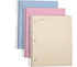 Mintra Office Durable Spiral Notebooks, 1 Subject, Wide Ruled 3pk in Spring Pink, Sun Yellow, Arctic Ice