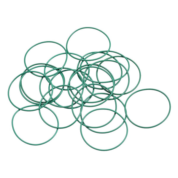 uxcell Fluorine Rubber O-Rings, 29mm OD 27mm ID 1mm Width FKM Seal Gasket for Machinery Plumbing