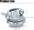 12pcs 1/2 Inch Clamp Type Cable Connectors for Metallic Conduit to Protect Cables, Silver-Zinc