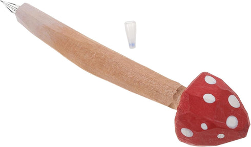 Ciieeo Mushroom Pens 5pcs, Cute Holiday Stuffers, Mushroom Fillers Classroom Ballpoint Pens for Party Favors