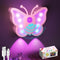 LOFTEK Butterfly Night Light, Rechargeable Motion Sensor Night Lights, 2 Color Modes