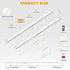 12 Inch 3 Closet, Home(2 Pack) Daymeet Under Cabinet Lights, Bright Ultra Thin LED Cabinet Lighting Under Cabinet Light