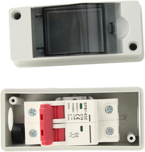Miniature Circuit Breaker for Solar Panels, Waterproof Solar Disconnect Switch, IP65 Rating