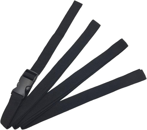 Aoneky 2-Pack 13 Feet Nylon Straps, Utility Straps with Quick Release Buckle