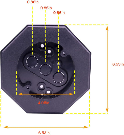 aeobdai Siding Mounting Bracket for Outdoor Light Vinyl Siding Hangers for Porch Lights Outdoor Wall Sconce Motion