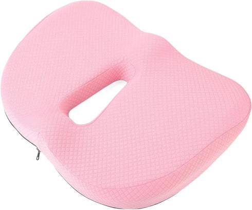 Brrnoo Office Chair Cushion, Donut Memory Foam Soft Breathable Seat Office Orthopedic Donut Cushion Hemorrhoid Pillows