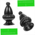 2pcs DOITOOL Chic Lamp Shade Finial Knobs Decorative Caps for Table and Floor Lamps Decor for Living Room and Bedroom