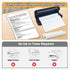 8 8.5 11 A285M/ PD-A4/ M08F- Rolls Thermal Paper x White for Thermal Printer, Rolls for Letter Portable Printers