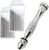 Pin Vise Hand Drill for Resin Casting Molds, Steel Hand Drill with 20 PCS Drill Bits (0.8-3 mm)
