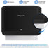 Commercial, Paper Towel Dispenser Wall Mount, Multifold Paper Towel Holder Adhesive Hand Towel Dispenser for Bathroom