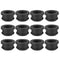 PATIKIL 16mm / 5/8 Inch Drill Hole,1/2 Inch ID Rubber Grommets, 12Pcs