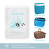 Small Shipping Dry Ice Packs, 48 Bulk Dry Ice Sheets for Coolers, Reusable, Long Lasting