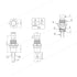 Momentary Push Button Switch, 1A 250VAC SPST Mini Pushbutton Switches, Normal Closed (NC), Black & Red Cap, 20pcs
