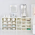 Mini Desktop Drawer Box, 12 Compartments Plastic Desk Organizer for Office, School, Jewelry Storage