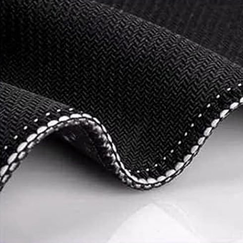 Black Money Rectangle Mouse Pad, Non-Slip Rubber Base, Cool Funny US Dollar Full Desk Pad for Laptop Computer Office