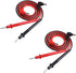 2 Pair 27inch Long Multimeter Test Lead Probe Wire Cable with Banana Plug for DC Power Supply