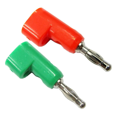 Qingdinu 40 4MM Pcs Multi - Color Stackable Banana Plug Terminal Binding Post Electrical DIY Components(Red)