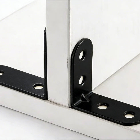 XVTHOAKU 20PCS 1.57x1.57 Inch 80 Stainless Steel L Right Angle Support Brackets Includes Screws Heavy Duty Corner