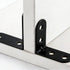XVTHOAKU 20PCS 1.57x1.57 Inch 80 Stainless Steel L Right Angle Support Brackets Includes Screws Heavy Duty Corner