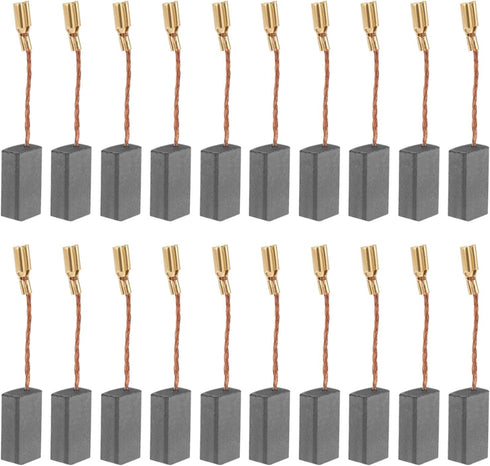 20Pcs Carbon Motor Brushes, Model 100 5x8x16mm Replacement Part for Generic Electric Motor Power Tool