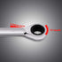 Egofine 8mm Ratcheting Combination Wrench, Industrial Grade Gear Spanner with 12-Point Design