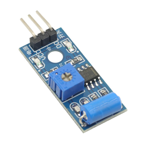 GODIYMODULES 5pcs SW-420 Motion Sensor Module Vibration Sensor Vibration Switch Alarm Sensors for Arduino