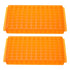 PATIKIL 96 Wells Tube Rack - 2 Pcs Vial Rack Double Panel Centrifuge Tube Holder for Microcentrifuge Tubes