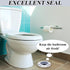 Universal Toilet Flange Repair Kit, Fits 4 Inch, 5 Inch or Special 3 Inch Drain Pipe, Perfect Seal No More Leaks