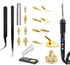 21PCS 3D Printing Accessories Smoothing Tool Kit, Modify Finishing Tool Soldering Welding Iron Kit, Heat Insert Brass